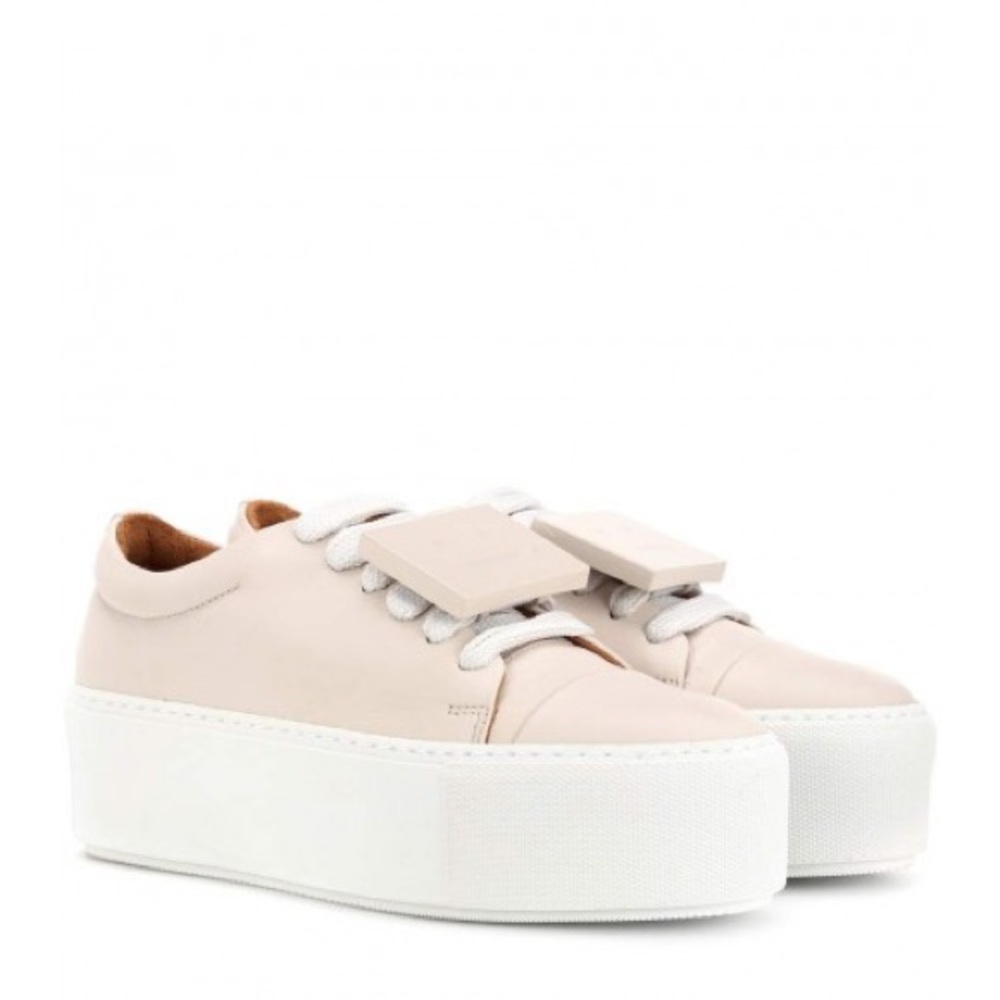 Acne Studios Drihanna Platform Sneakers Light Pink